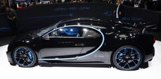 Bugatti Chiron, Rekoruyla Frankfurt’ta