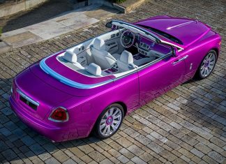 Rolls-Royce çiçek ile eşleşen canlı renkler