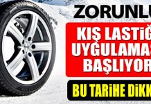 Zorunlu Kış Lastiği Uygulaması Başladı, Kış Lastiği Kimlere Zorunlu?