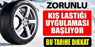 Zorunlu Kış Lastiği Uygulaması Başladı, Kış Lastiği Kimlere Zorunlu?