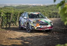 Subaru XV sanat eserine dönüştürüldü