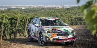 Subaru XV sanat eserine dönüştürüldü