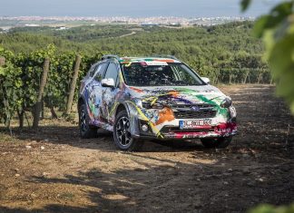 Subaru XV sanat eserine dönüştürüldü