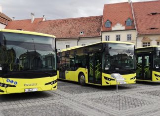 Anadolu Isuzu Romanya’nın Sibiu Şehrine 38 Araç