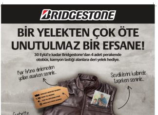 Bridgestone ve Lassa markalı Otobüs ve Kamyon Lastiklerine Özel %5 İndirim ve Ücretsiz Deri Yelek