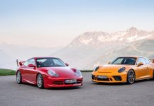Porsche 911 GT3 Yirminci Yaşını Kutluyor