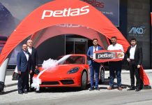 PETLAS REKLAMINDAKİ KIRMIZI PORSCHE, BURSA’YA GİTTİ