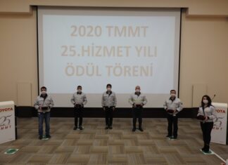 Toyota Otomotiv Sanayi Türkiye Emektar Çalışanlarına Teşekkür Etti