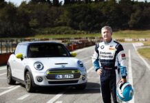 Borusan Otomotiv Motorsport’un Efsane Pilotu İbrahim Okyay, MINI ELECTRIC’i Pistte Test Etti