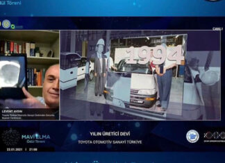 Türkiye’de Yılın Üretici Devi, Toyota Otomotiv Sanayi Oldu